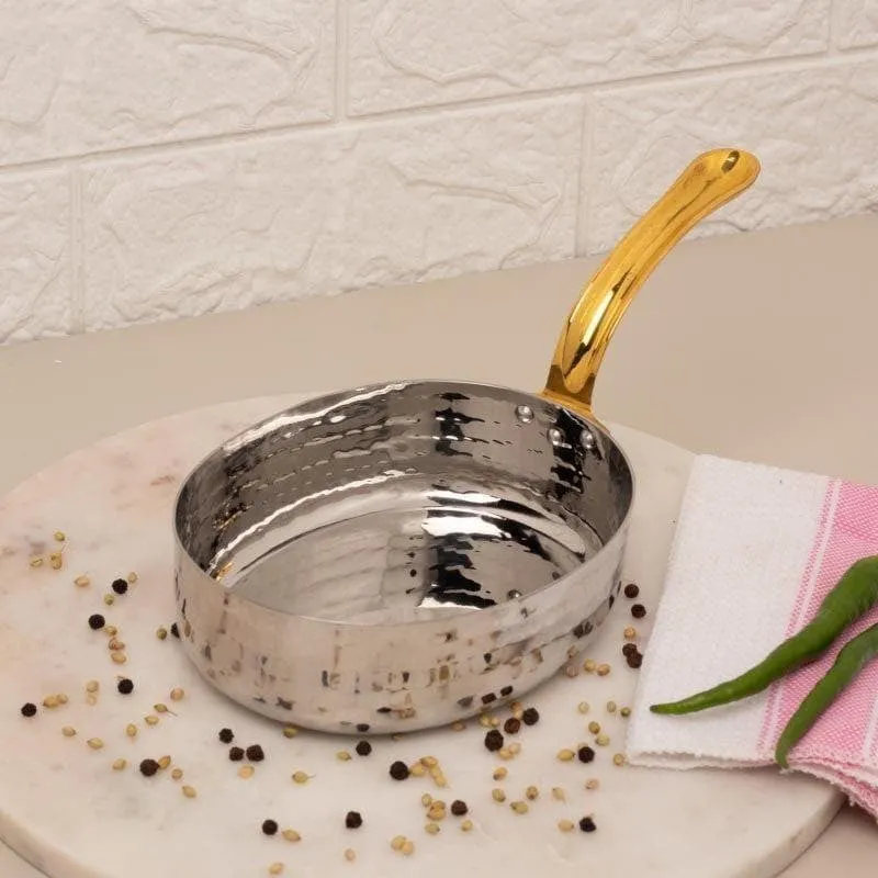 Vintage Allure Hammered Oval Serving Pan - 350 ML media 4