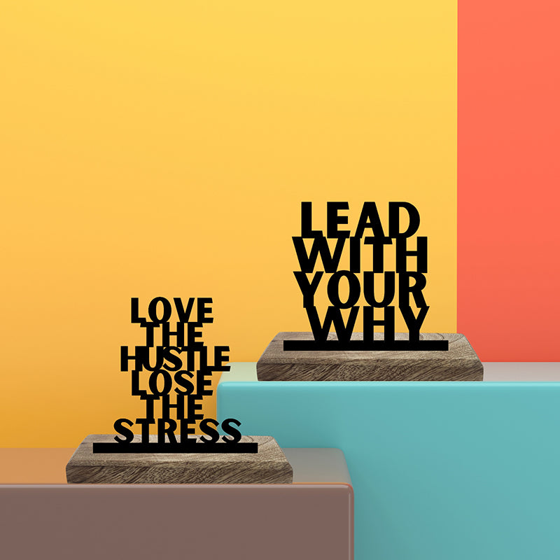 Lose The Stress Showpiece - Set Of Two