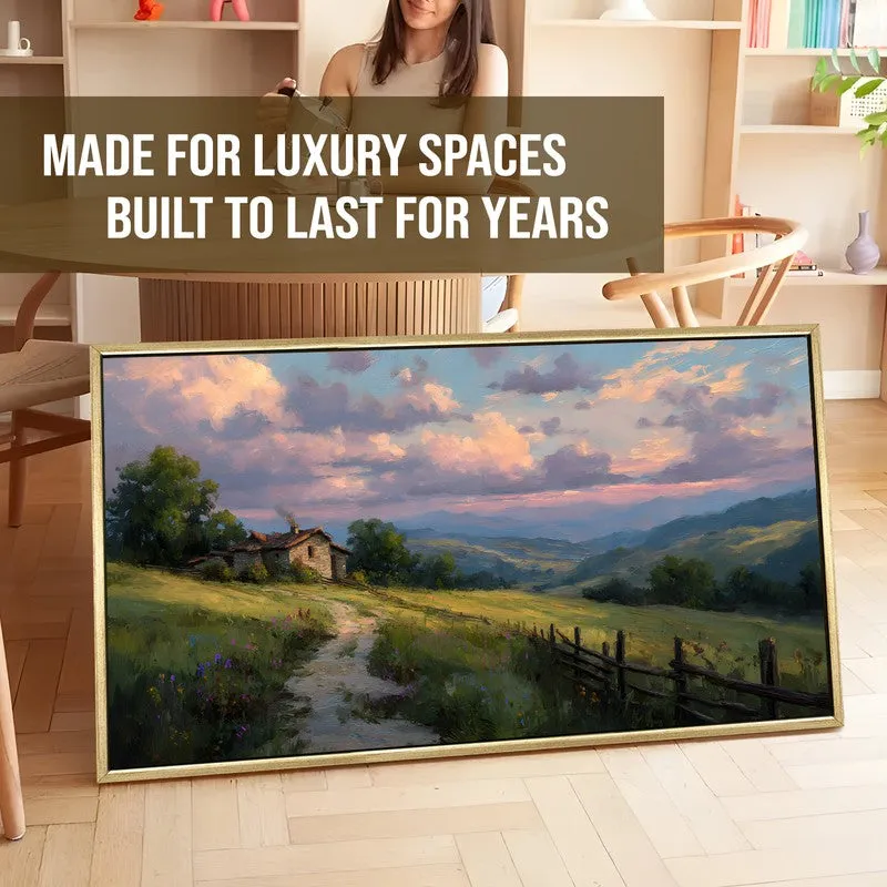 Quietlands Canvas Wall Painting With Frame media 5