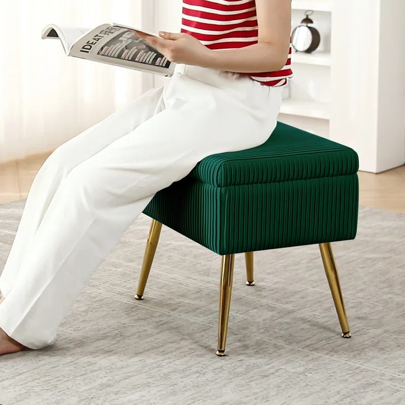 Kylen Softiq Ottoman - Green media 3