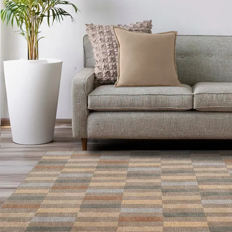 Istari Hand Tufted Geometric Wool & Nylon Carpet - Grey media 7