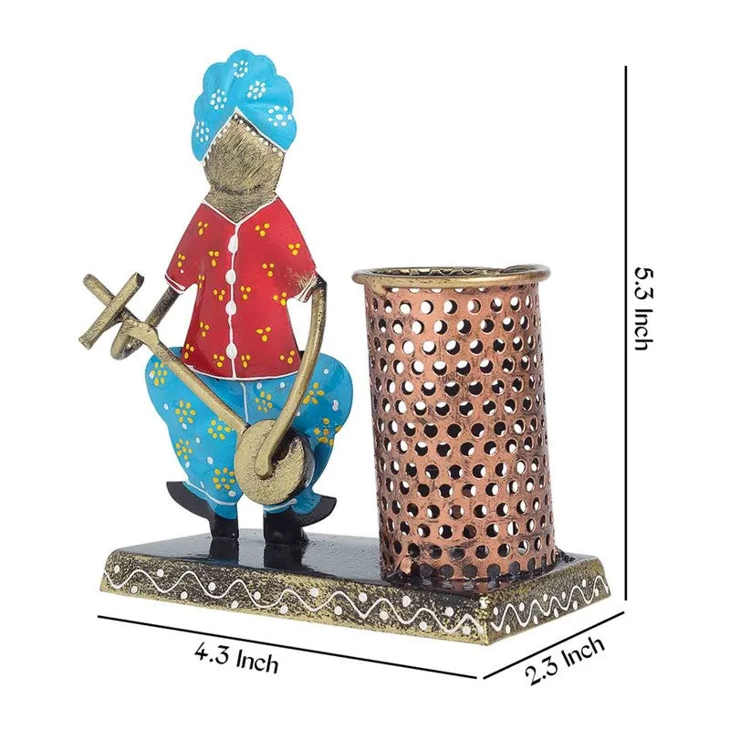 Traditional Musician Iron Desk Stationery Holder media 7
