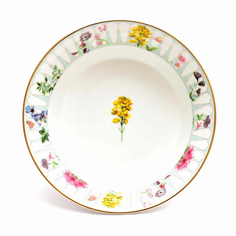 Basant 24k Gold Brushed Porcelain Dinner Set - 33 Piece Set media 8