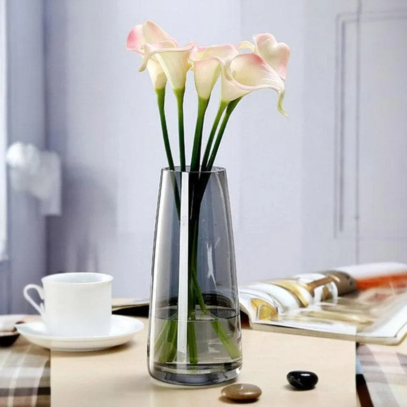 Madge Glass Vase - Black media 1
