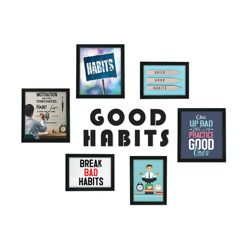 Picture of Perfection "Good Habits" Synthetic Photo Frame - Seven Piece Set media 3
