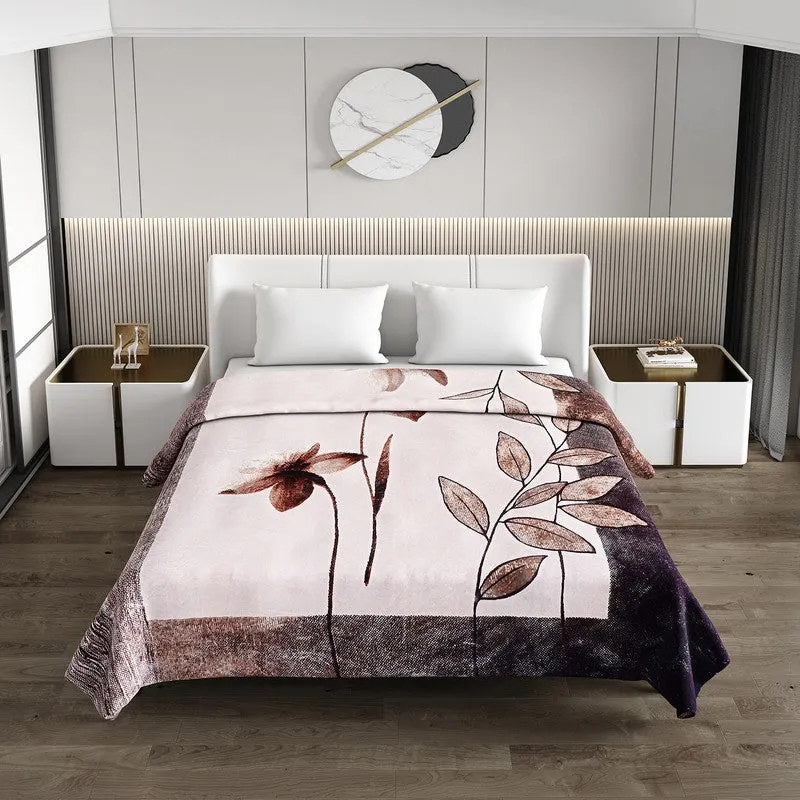 Monte Carlo Whispering Floral Blanket - 800 GSM media 3