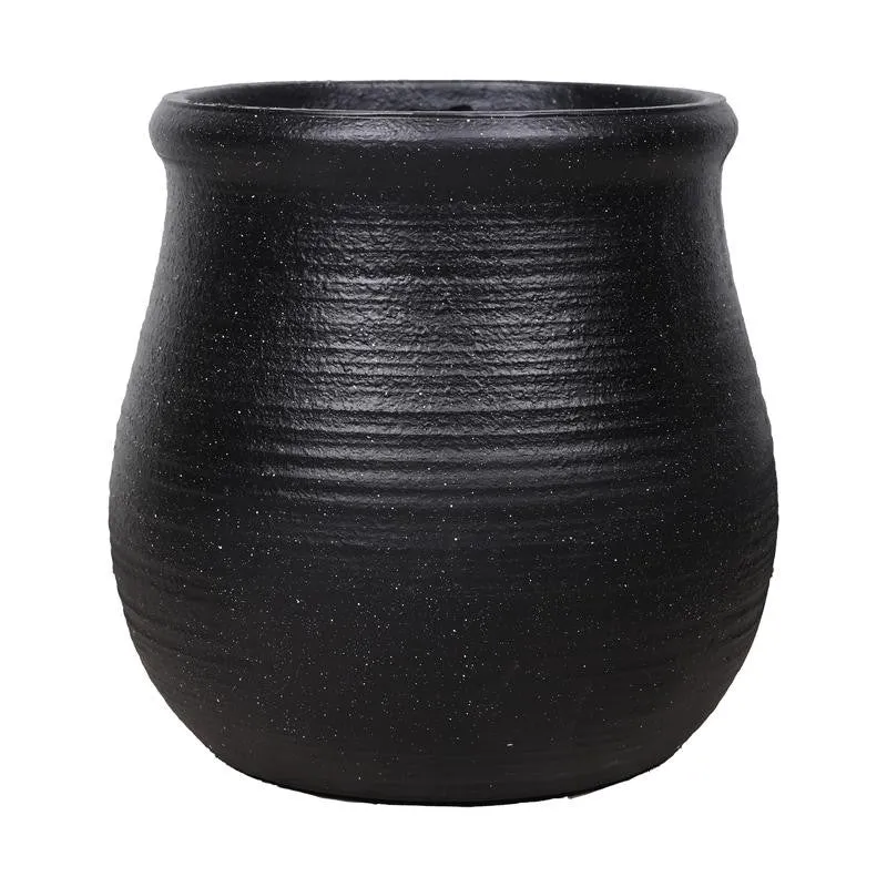 Dunora Floor Planter - Black media 6