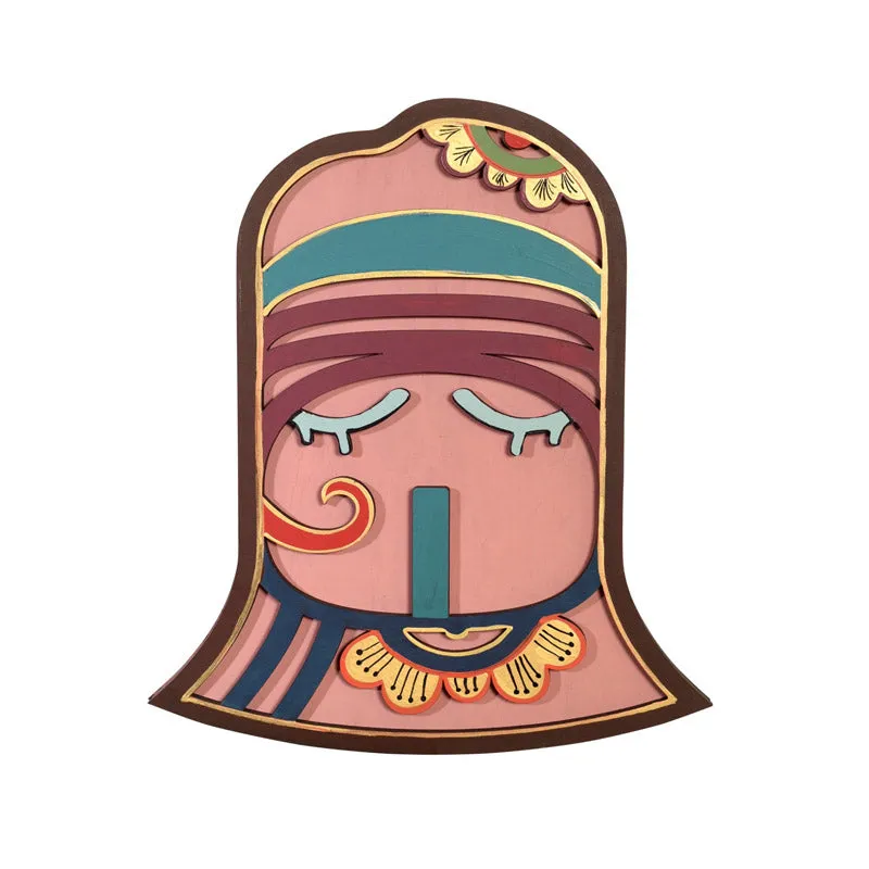 Indran Mask Wooden Wall Accent media 3