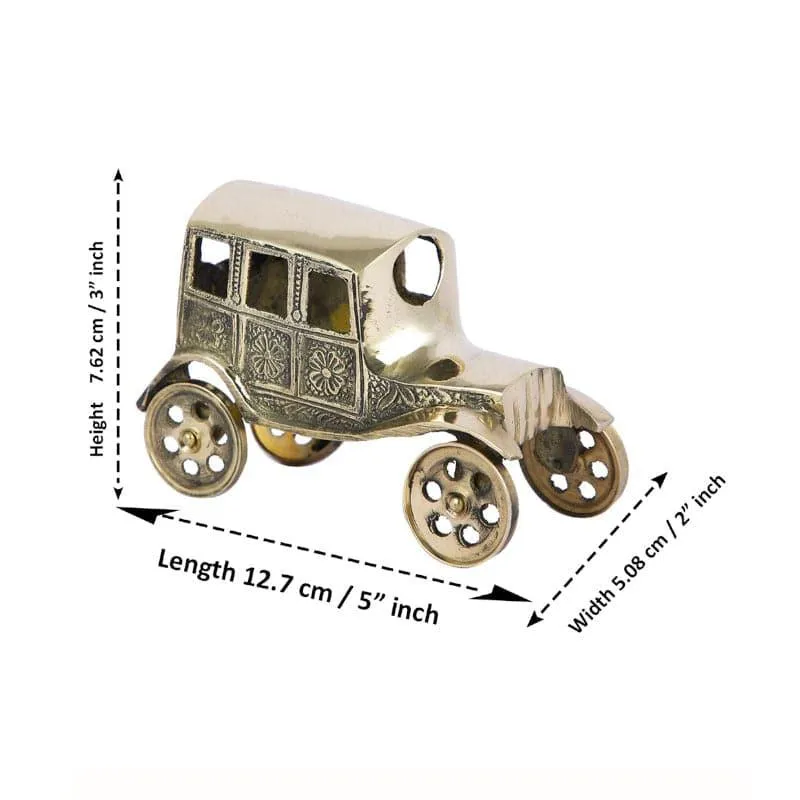 Brass Vintage Car Showpiece media 4