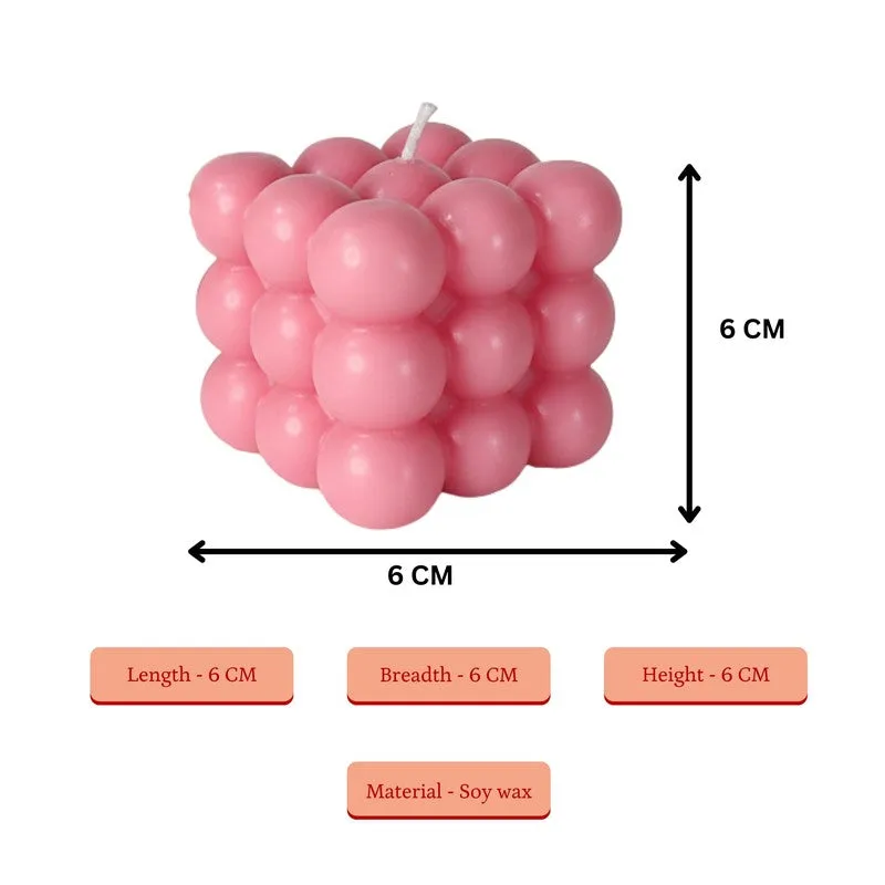 SpheriStack Soy Wax Candle - Pink media 6