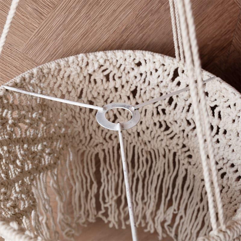Clover Macrame Lampshade media 5
