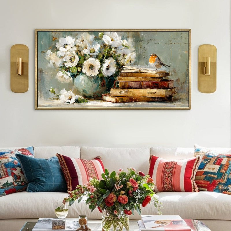 Scenic Canvas Wall Painting With Frame