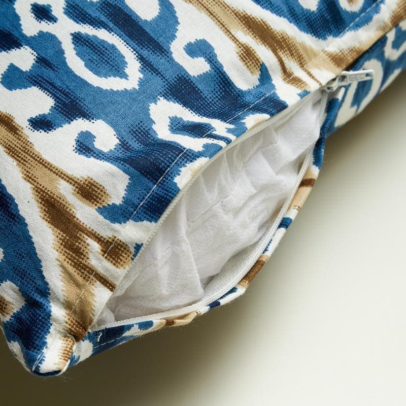 Mriksha Cushion Cover (Blue) - Set Of Five media 5