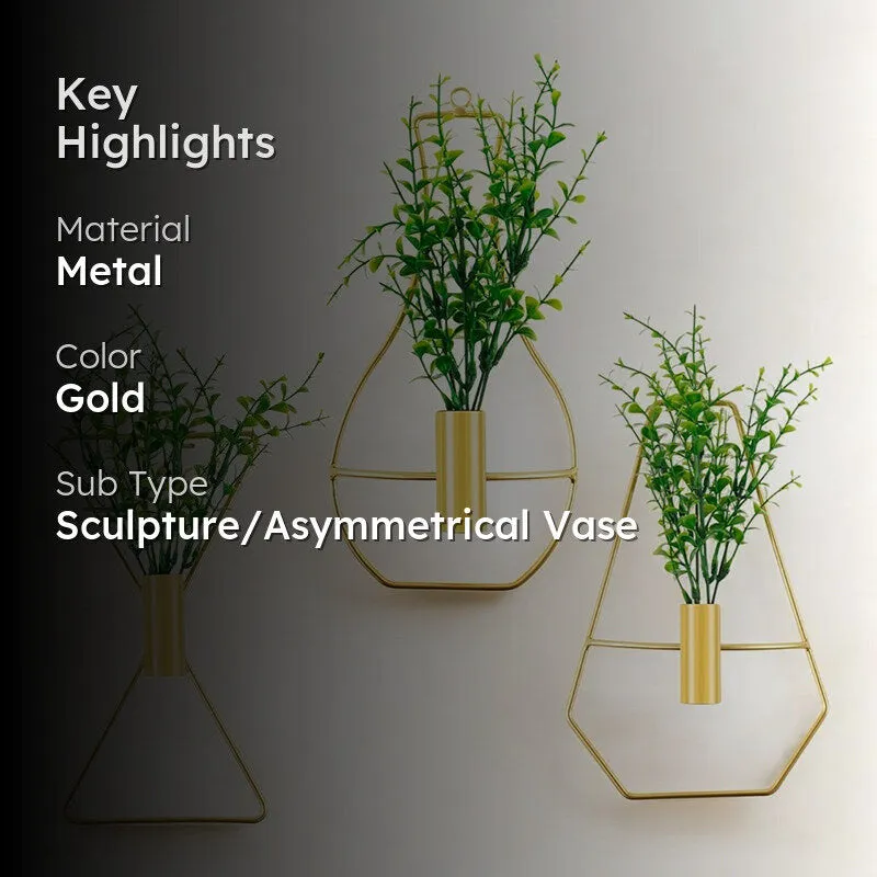 Nives Metal Vase - Set Of Three media 2