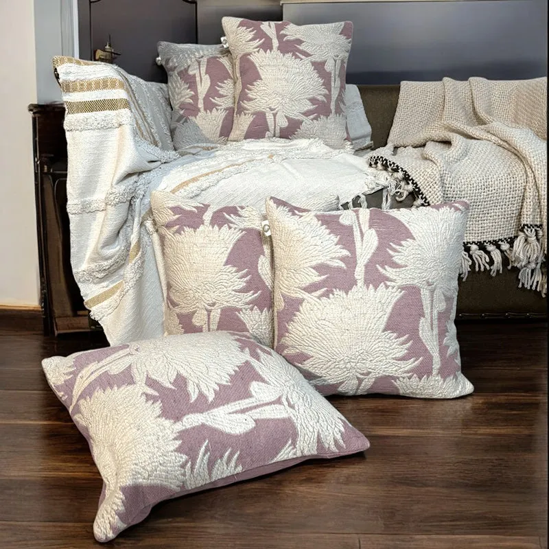 Nestle Weave Tufted Cushion Cover Set - Set Of Five media 2