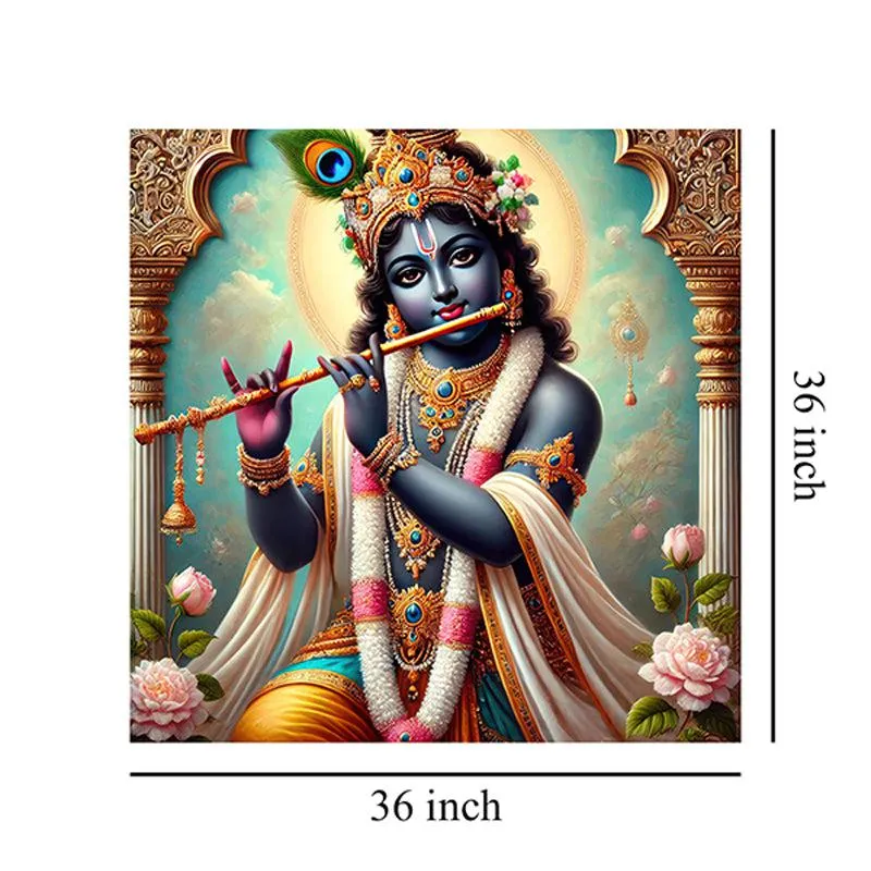 Yashoda Nanda Wall Painting media 8