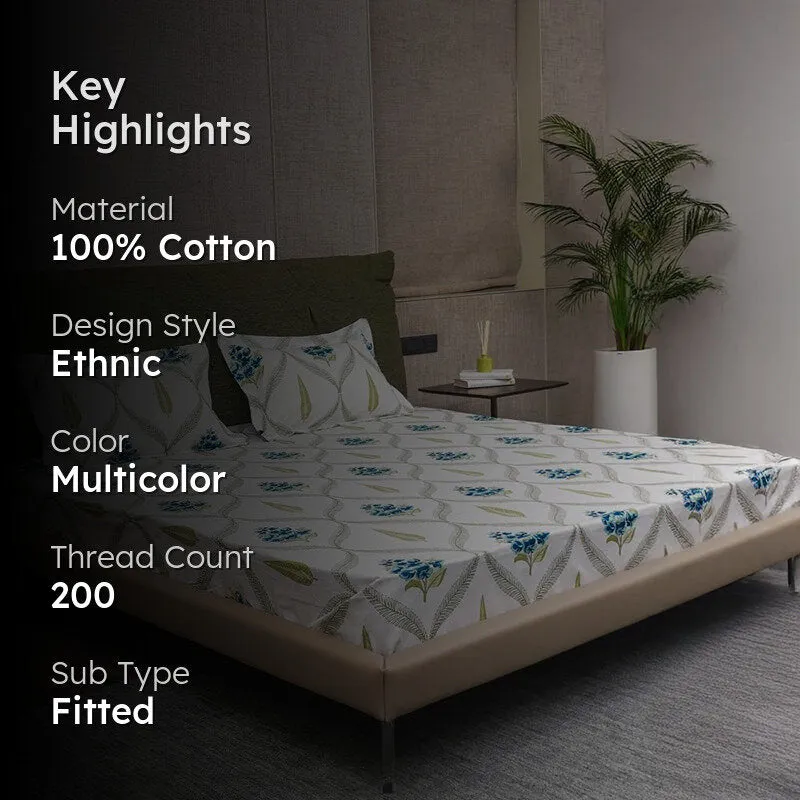Urban Space Vilasa Cotton Bedsheet - 200 TC media 2