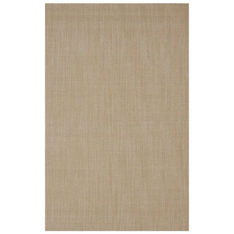Ethereal Hand Loomed Wool Rug - Taupe media 1