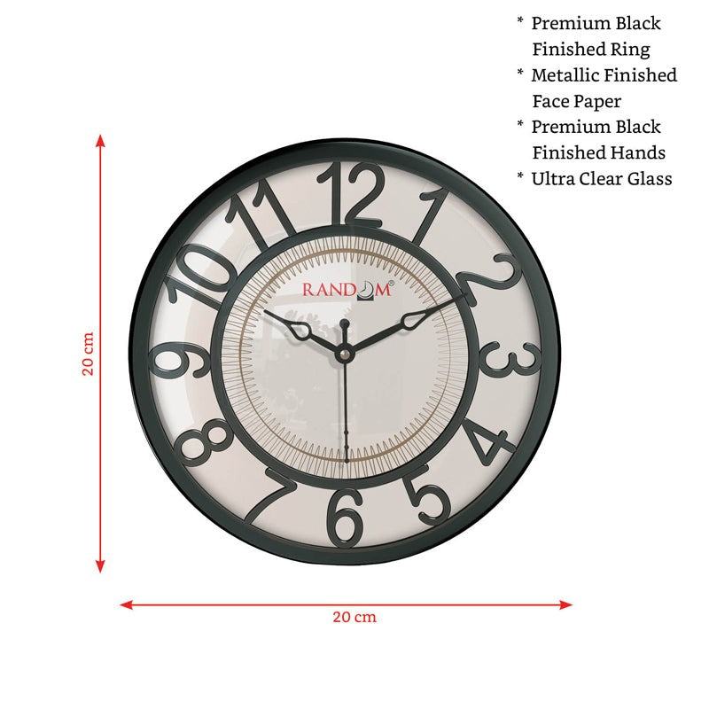 Amelin Sweep Silent Wall Clock media 8