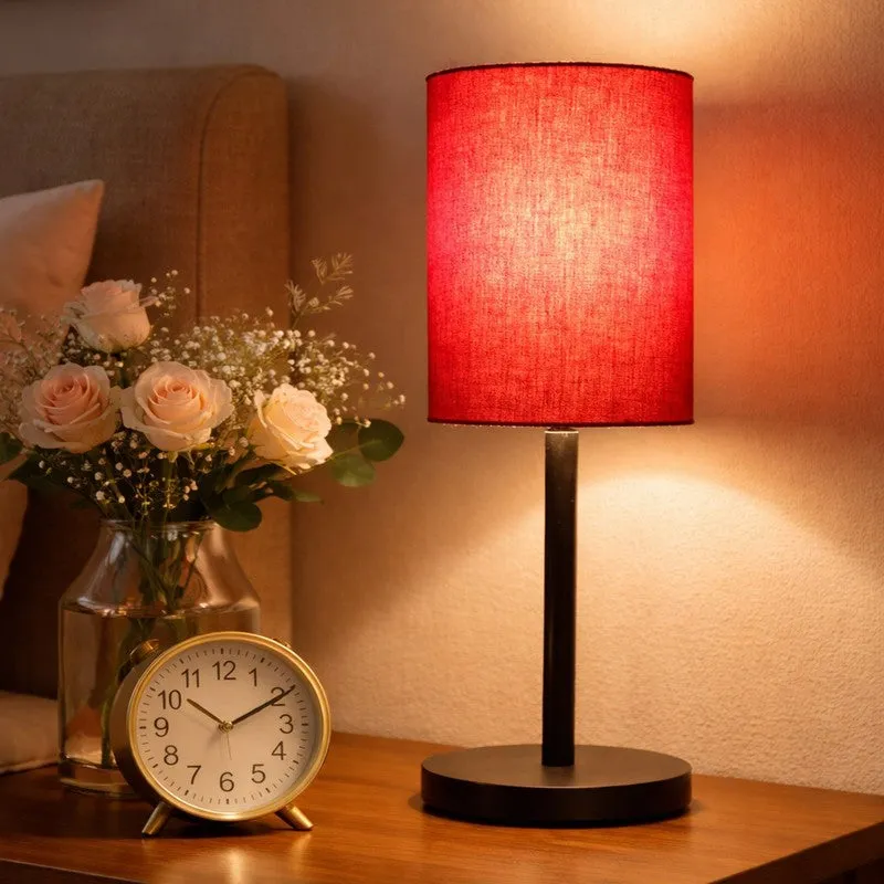 Minimal Aura Table Lamp - Red media 3