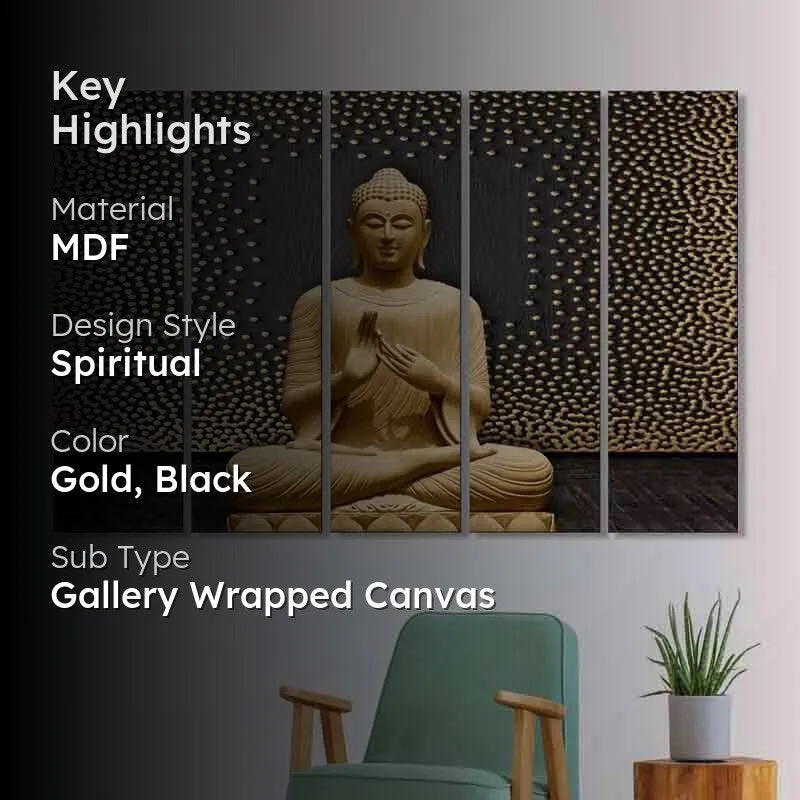 Blessed Wall Art - Five Piece Set media 2