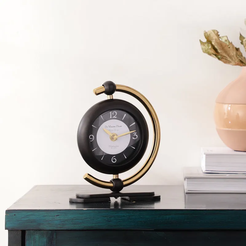 Keisa Table Clock - Black media 1