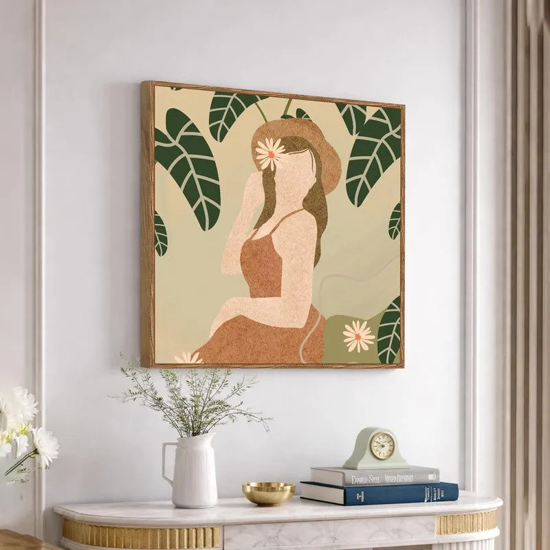 Body Lines Canvas Wall Art With Frame media 4