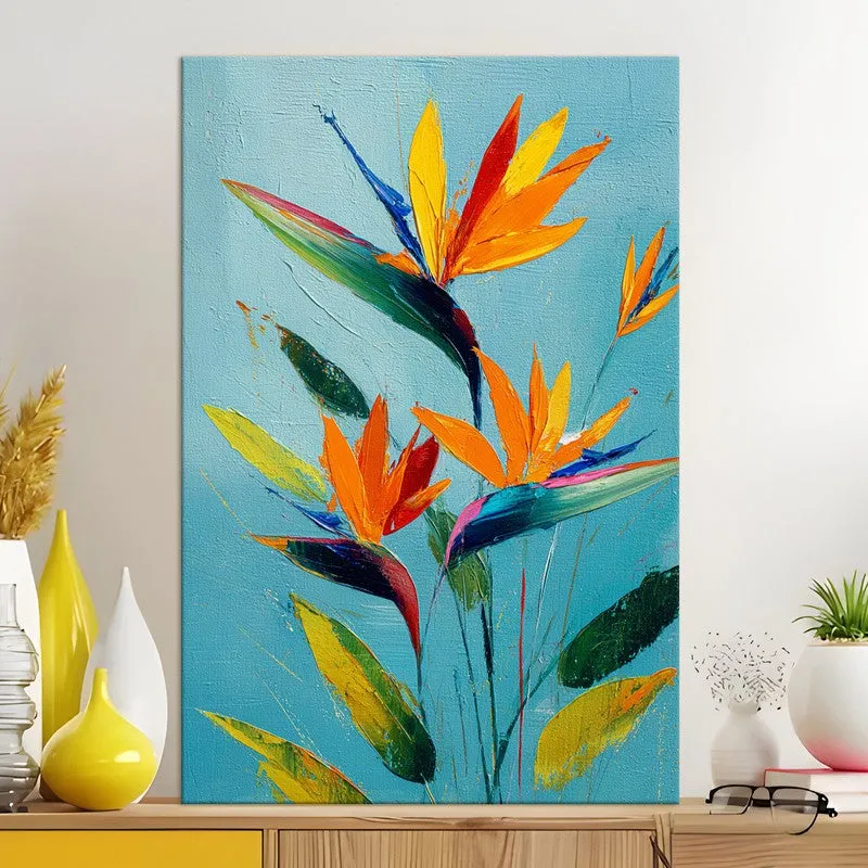 Petal & Leaf Nature Canvas Wall Art media 5