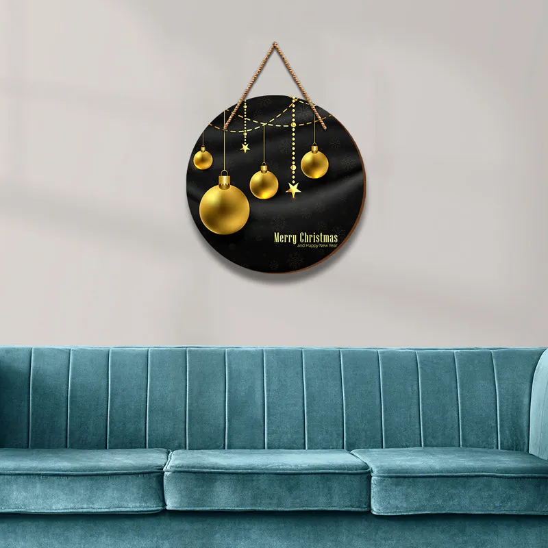 Glimmer Of Christmas Festive MDF Wall Hanging media 3
