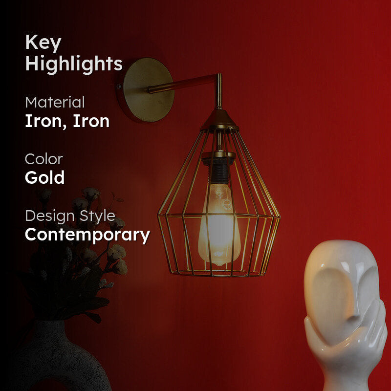 Kage I Iron Wall Lamp media 2