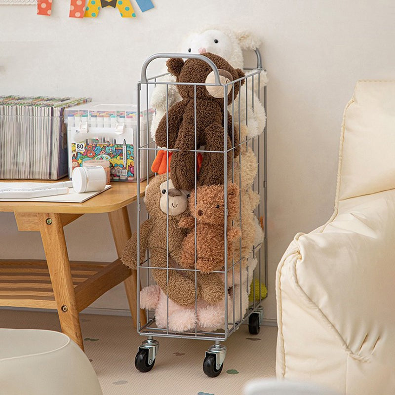 Rove Steel Storage Basket With Wheels media 8
