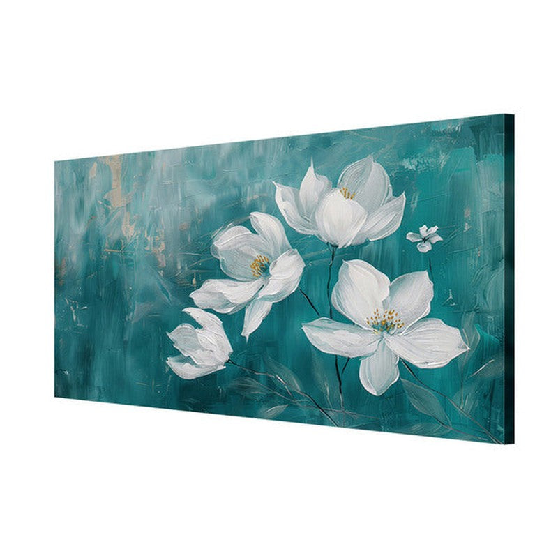 Magnolia Bloom Poly Canvas Wall Painting media 5