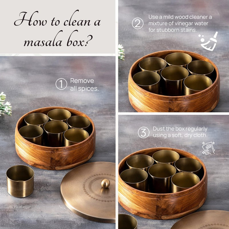 Teaky Masala Box - Laser Gold media 3