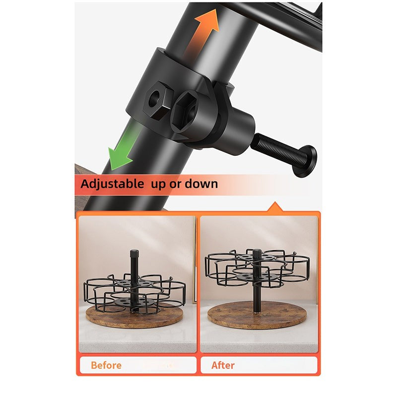 Orbit Rotating Tumbler Rack media 10