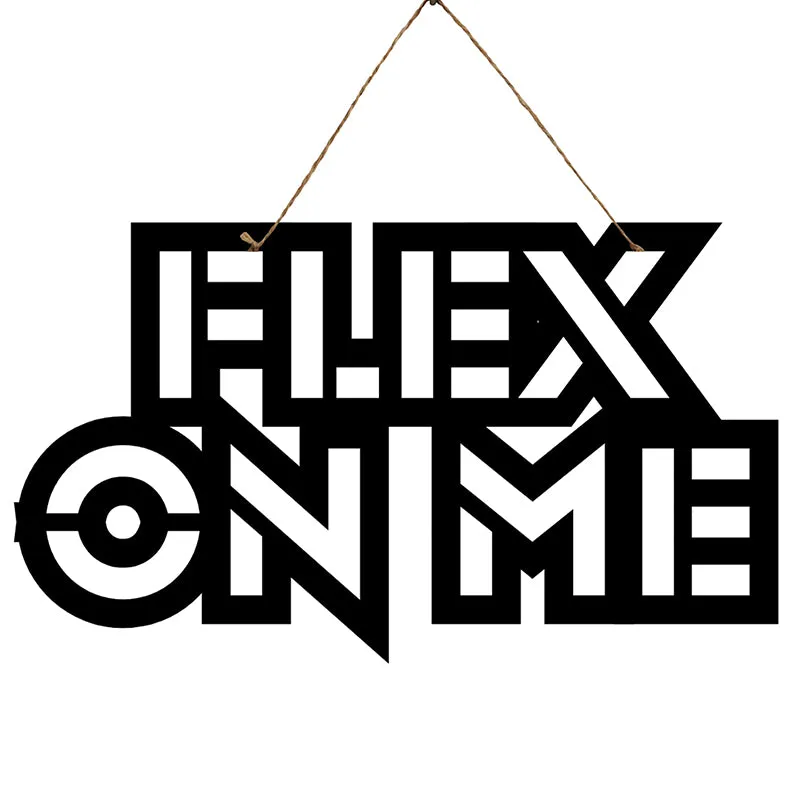 Flex On Me Mild Steel Wall Accent media 3