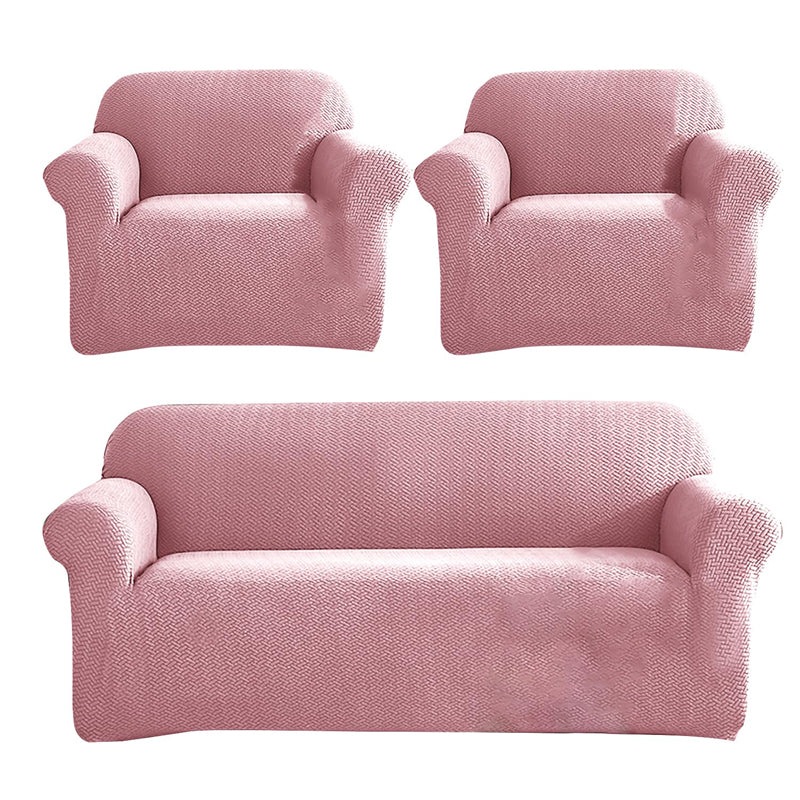 Univa Fleece Sofa Cover - Pink media 7