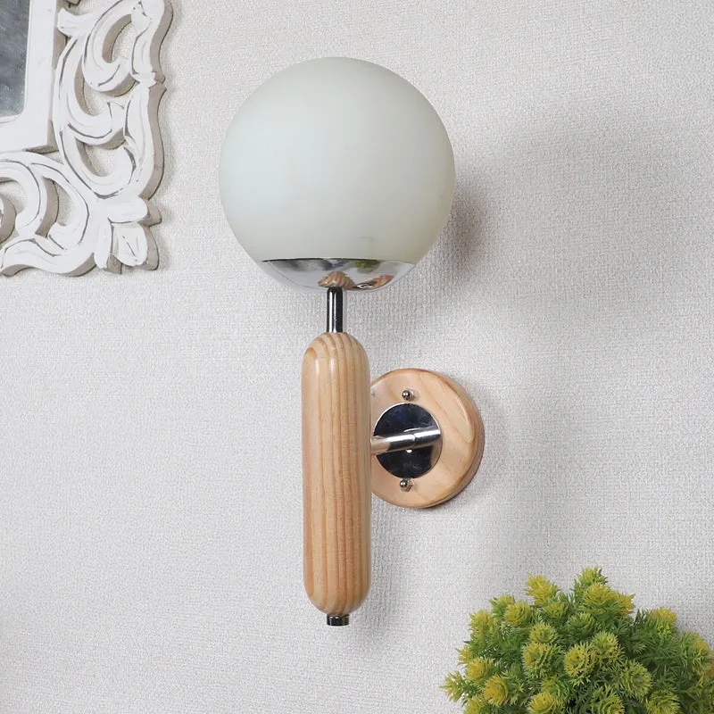 Moonette Wooden Wall Lamp media 3