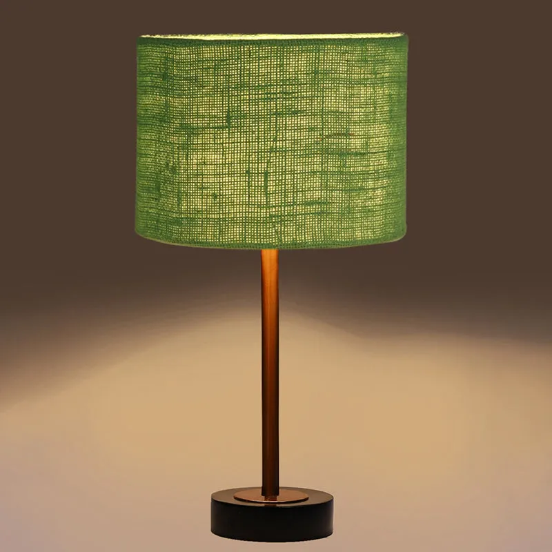 Sienna I Rodin Wooden Table Lamp - Green,Copper,Black media 6