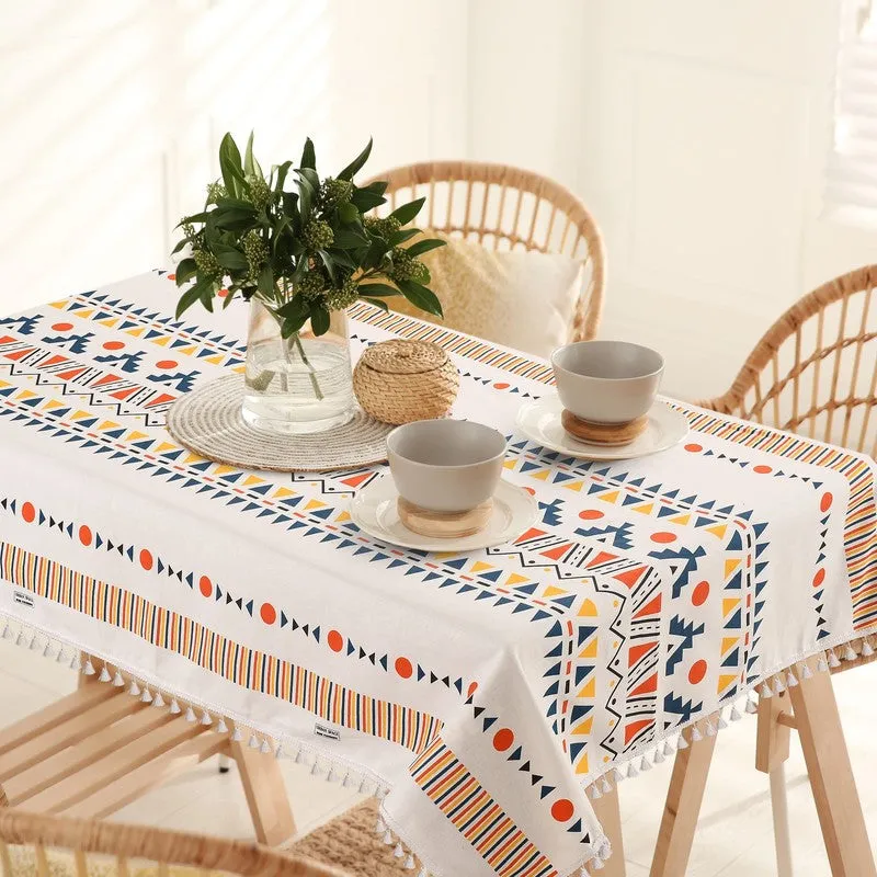 Urban Space Ikat Table Cover media 1