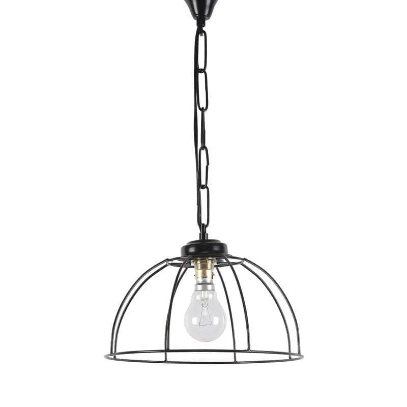 Inverted Umbrella Metal Ceiling Lamp media 4