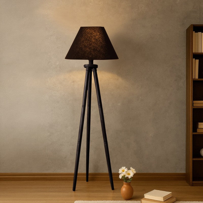 TriElite Conical Floor Lamp (Black)