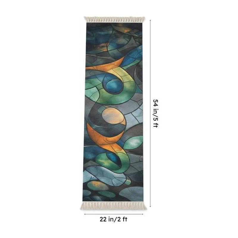 Stained Glass Runner Rug media 7