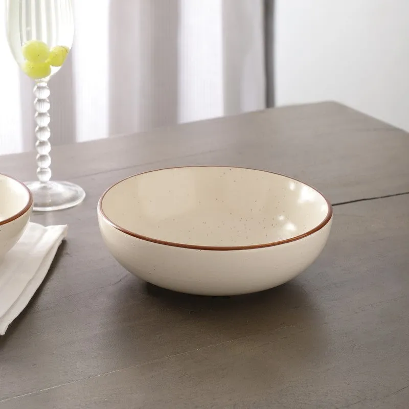 Classic Off-White Serving Bowl - 400 mL media 1