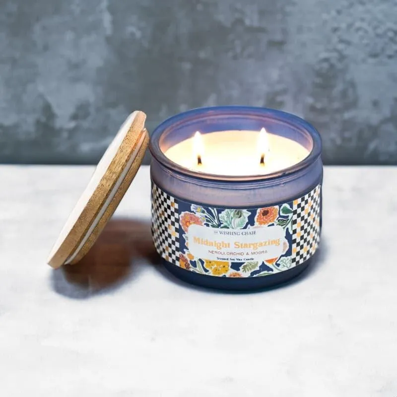 Midnight Stargazing Soy Wax Jar Scented Candle media 3
