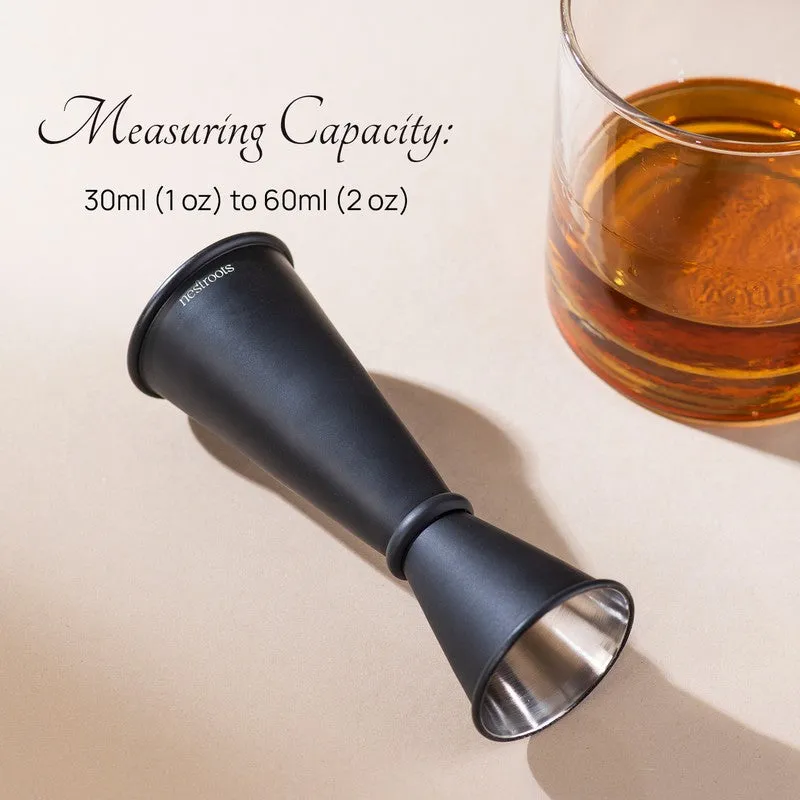 Liquid Ratio Stainless Steel Jigger - 30 ML/60 ML media 3