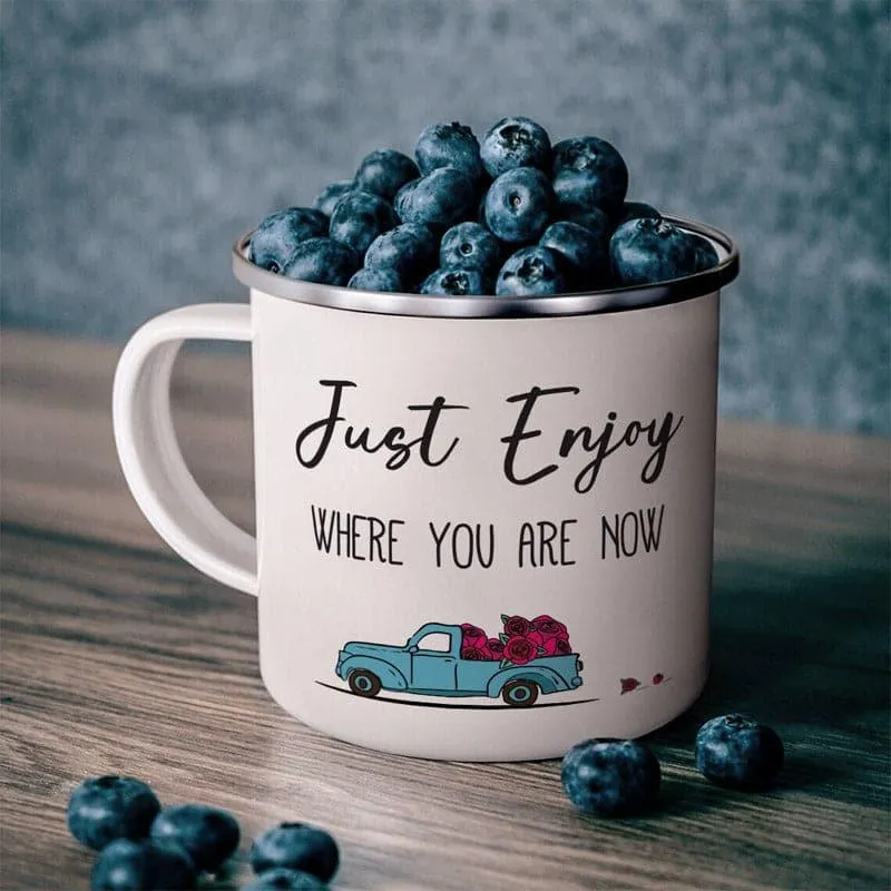 Live Stainless Steel Coffee Mug (330 mL) media 1