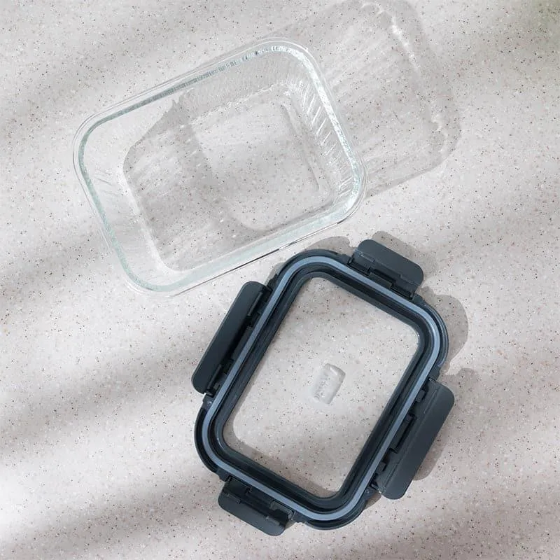 Gata Glass Lunch Box - 1040 ML media 6