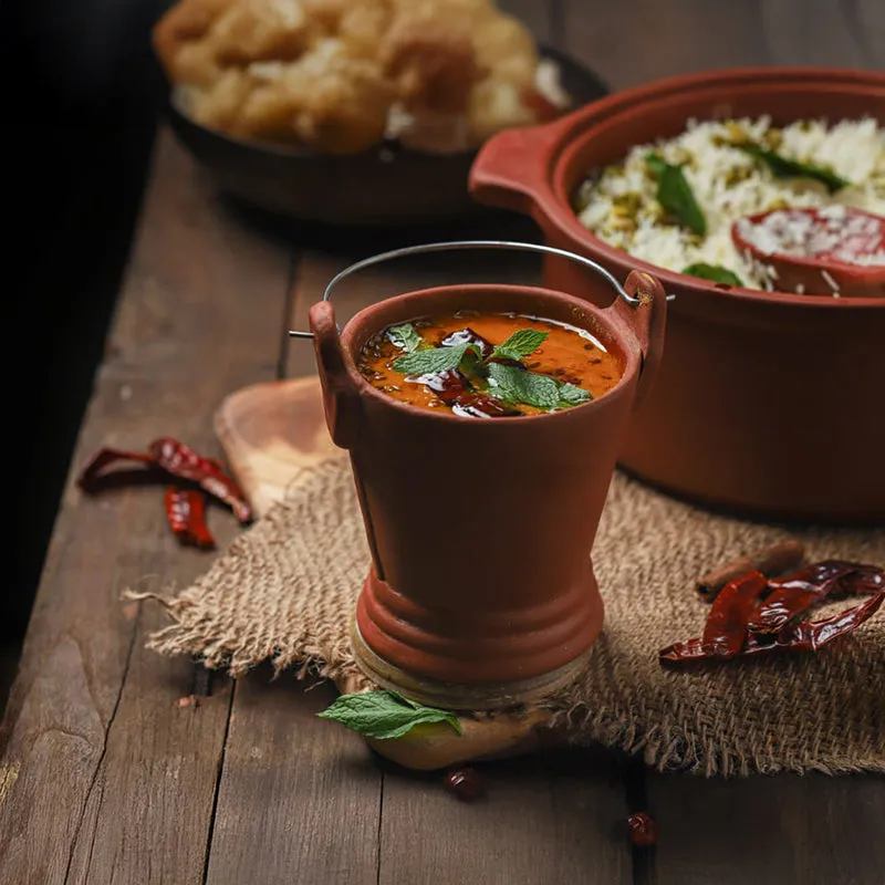 Flint Terracotta Serving Bowl - 1000 mL media 5