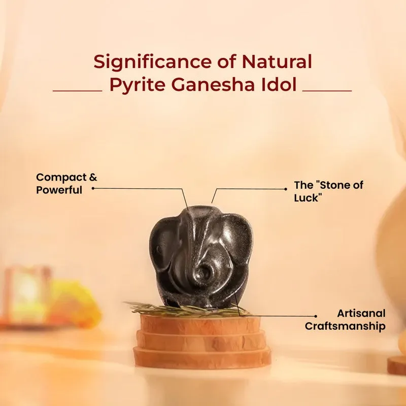 Vakratunda Stone Divine Idol media 7