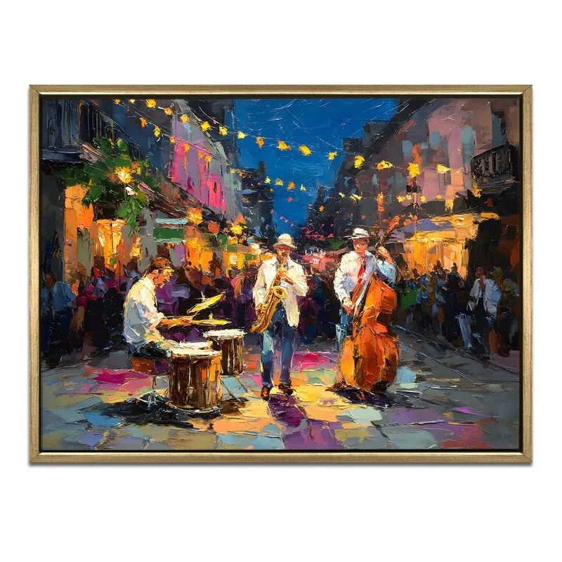 Melody Canvas Wall Painting With Frame media 3